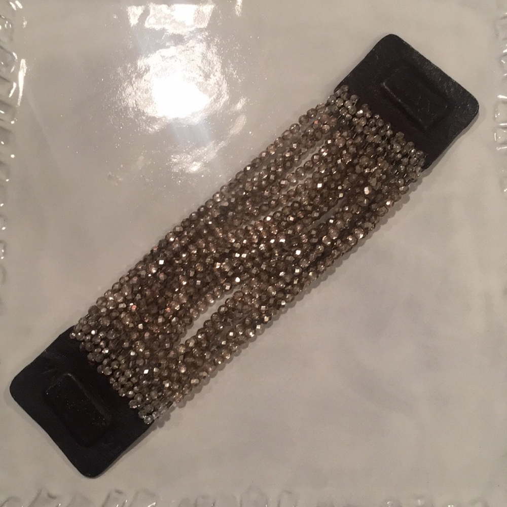 Millianna silver beaded bracelet